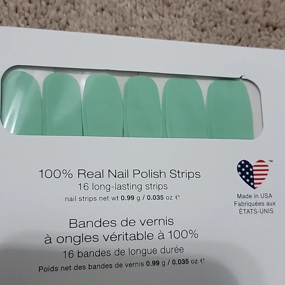 Color Street OSLO AND STEADY Press On Nails 100% Real Polish